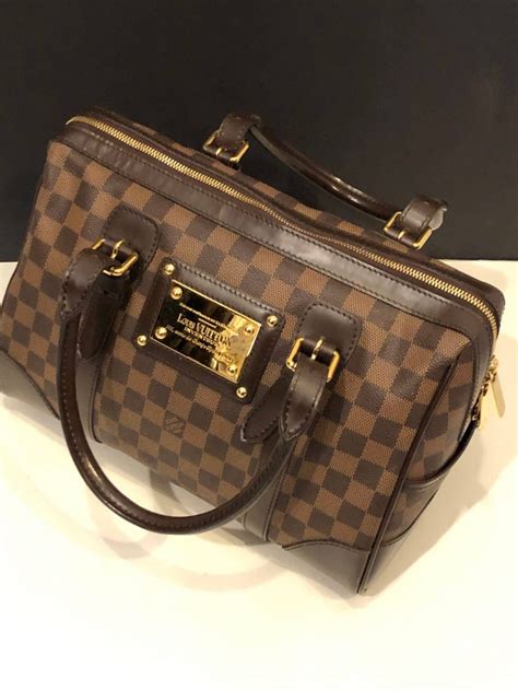 brown checkered lv|LOUIS VUITTON Damier Ebene Berkeley .